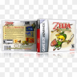 The Legend Of Zelda The Minish Cap - Legend Of Zelda Minish Cap Cover, HD Png Download