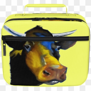Load Image Into Gallery Viewer, Holy Blue Cow Emoji-banana - Briefcase, HD Png Download