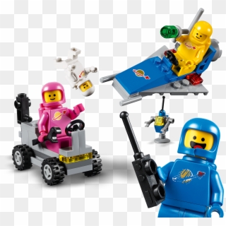 Lego The Lego Movie 2 Benny's Space Squad 70841 Building - Benny Űrosztaga 70841, HD Png Download