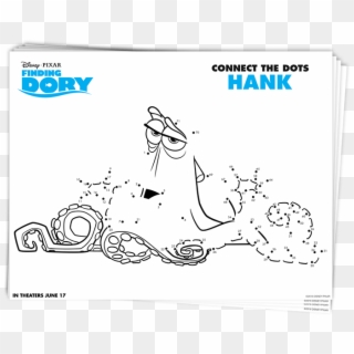 Connect The Dots Finding Dory Mamitalks - Finding Dory Dot To Dot, HD Png Download