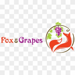 Fox And Grapes - Logo Fox And Grapes, HD Png Download