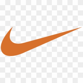 Nike Swoosh Orange - Orange Nike Logo Transparent, HD Png Download