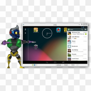 Andy Android Emulator, HD Png Download