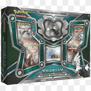 Trading Cards - Silvally Figure Collection Box, HD Png Download