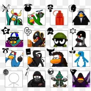 Club Penguin Ninja O Dark, HD Png Download
