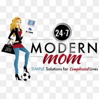 24/7 Modern Mom Was Born As A Result Of An Unexpected - Online Advertising, HD Png Download