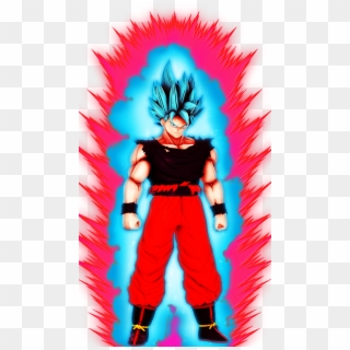 Goku Blue Png - Goku Ssj Blue Png, Transparent Png - 726x1099