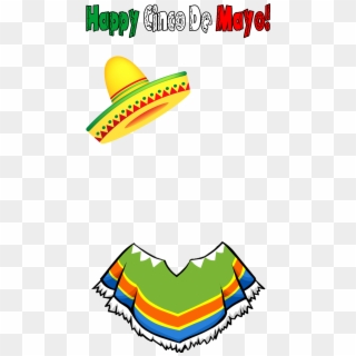 Check Out Our Cinco De Mayo Filter We Had Go Live At - Sombrero Clipart No Background, HD Png Download