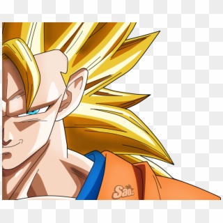 Super Saiyan Goku Face, HD Png Download