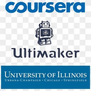 Ultimaker Partners With The University Of Illinois - Coursera Logo Png, Transparent Png