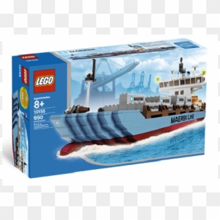 10155 1 - Lego Maersk Container Ship, HD Png Download