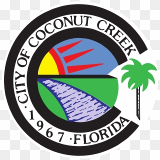 Florida Svg File - Coconut Creek Police Logo, HD Png Download