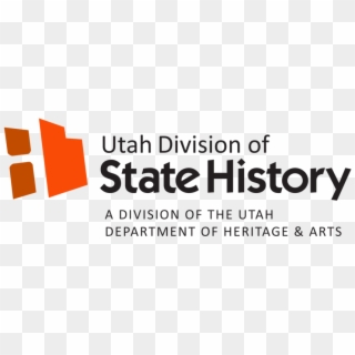Utah State History Text - Orange, HD Png Download