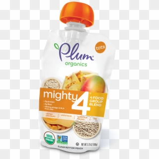 Mango & Pineapple, White Bean, Butternut Squash, - Plum Organics, HD Png Download