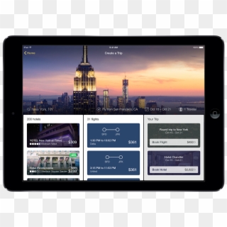 Expedia's New Tablet App Combines Search, So Hotel - Expedia App, HD Png Download