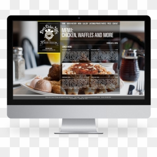Kompleks Web Design Dame's Chicken And Waffles - Mont Blanc, HD Png Download
