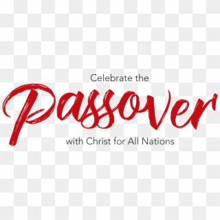Observe A Traditional Passover Seder With Christ For - Calligraphy, HD Png Download