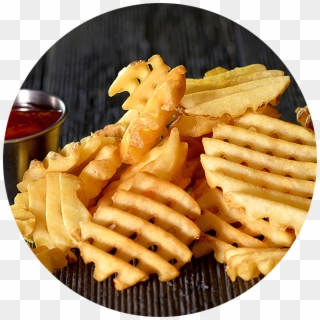 Image Free Wild Chix Fries - Waffle Fries Transparent, HD Png Download