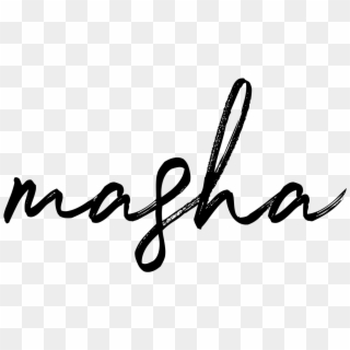 Masha - Calligraphy, HD Png Download