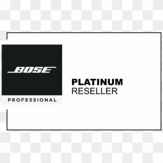 Bose Platinum Reseller - Bose, HD Png Download