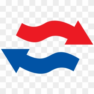Fájl - Confusion - Svg - Freccia Rossa E Blu, HD Png Download
