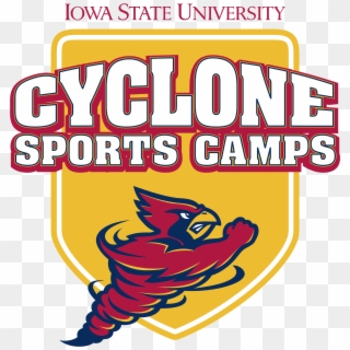 Cyclone Sports Camps Logo Png Transparent - Iowa State Cyclones, Png Download