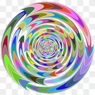 Abstract, Art, Chromatic, Colorful, Cyclone, Maelstrom - Hypnose Png, Transparent Png