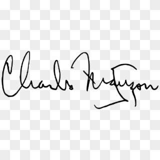 Charles Manson Signature2 - Charles Manson Signature Swastika, HD Png Download
