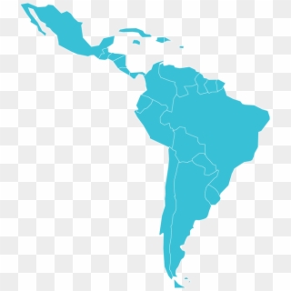 Latin America Map Vector, HD Png Download