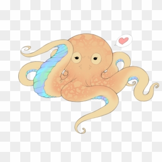 Octopus Clipart Serious - Cartoon, HD Png Download