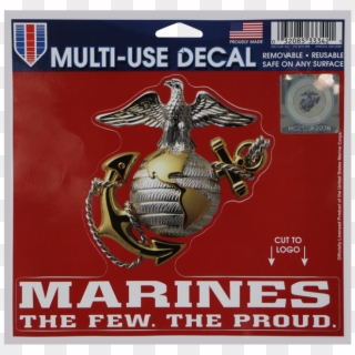 Usmc Red The Few The Proud Ega Multi-use Decal - Marine Corps The Few The Proud Logo, HD Png Download