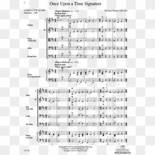 Click To Expand Once Upon A Time Signature Thumbnail - Down By The Salley Gardens Score, HD Png Download