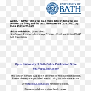University Of Bath, HD Png Download