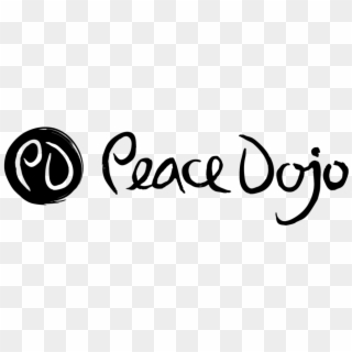 Peace Dojo Logo Full Bw - บริษัท มิ ตา นิ ไทย แลนด์ จํา กัด บางพลี, HD Png Download