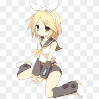 Kagamine Rin Png - Anime Rin Kagamine Png, Transparent Png