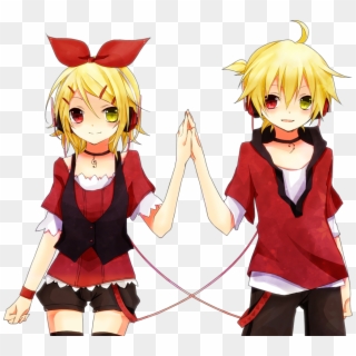 Is This Your First Heart - Anime Twins Boy And Girl, HD Png Download
