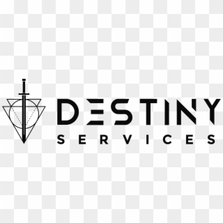 Destiny Services - Black-and-white, HD Png Download