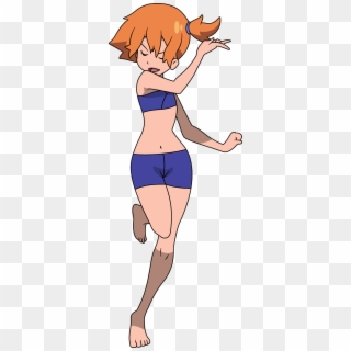 Misty Gym Misty Type Pokemon Games - Girl, HD Png Download - 747x1920(#4461029) - PngFind