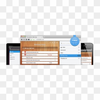 Using Wunderlist To Get Things Done - Wunderlist Desktop, HD Png Download