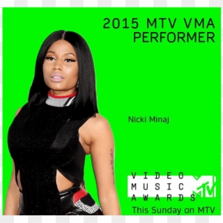 Nicki Minaj, Após Polêmica, Vai Abrir O Vma 2015 Com - Girl, HD Png Download
