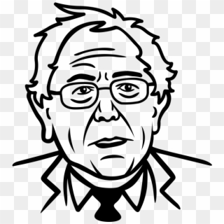 Bernie Sanders - Illustration, HD Png Download