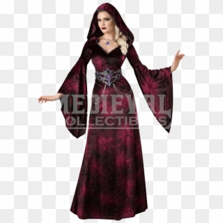 Dark Realm Sorceress Costume Dress - Vampire Witch Halloween Costumes, HD Png Download