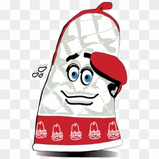 Arby S Oven Mitt Logo - Arby's Oven Mitt Gif, HD Png Download