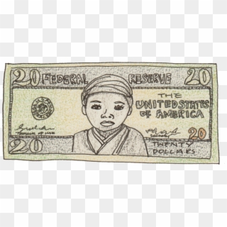 Harriet Tubman - $20 Print - Cash, HD Png Download