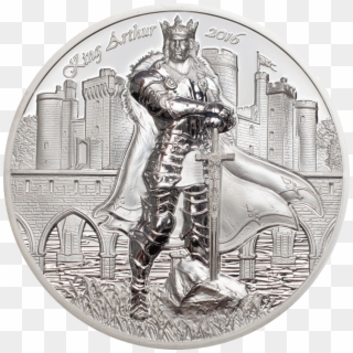 King Arthur - King Arthur Silver Coin, HD Png Download