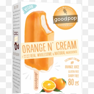 Good Pop - Goodpop Orange And Cream, HD Png Download