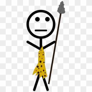 Stick Figure Png Grey - Stick Figure With A Toga, Transparent Png