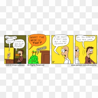 Something Strange - Cartoon, HD Png Download