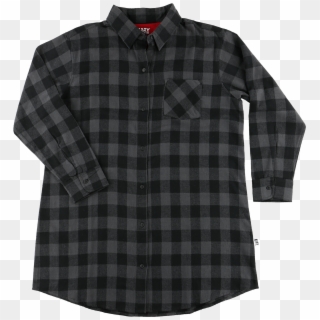 Mens Black And Red Plaid Shirt, HD Png Download