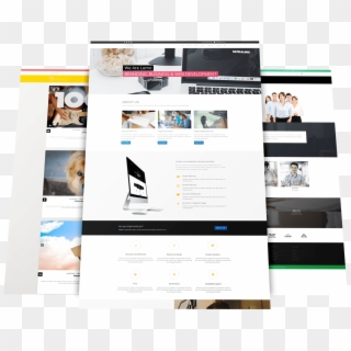 Joomla Business Template 208941 - Template, HD Png Download
